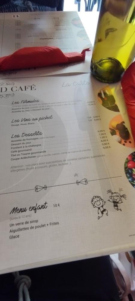 Le Grand Café - Menu Image 1